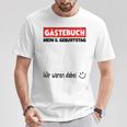 Children's Guest Book Wir Were Here My 8Th Birthday 80 T-Shirt Lustige Geschenke