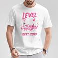 Children's Level 6 Years Girl's Birthday Gamer Girl Gamer 2019 T-Shirt Lustige Geschenke