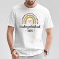 Children's Nursery 2025 Rainbow Nursery T-Shirt Lustige Geschenke