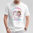 Children's Unicorn Girls Nursery Child 2025 Pink T-Shirt Lustige Geschenke