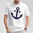 Classic Anchor T-Shirt Lustige Geschenke