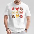 Coquette Bow Go Cheer Kansas City Pride Cheerleader Girls T-Shirt Unique Gifts