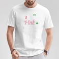 Costume Aka Pink Goes Red For Heart Health Awareness T-Shirt Personalized Gifts