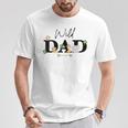 Dad Of The Wild One Zoo Birthday Safari Jungle Animal T-Shirt Personalized Gifts