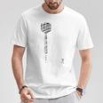 Dart Silhouette For Dart Player S T-Shirt Lustige Geschenke