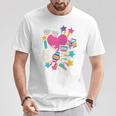 De Los Años 80 Baby 90S Made Me Love The 80S Retro Hombres Es Manga Larga Camiseta unisex Regalos divertidos