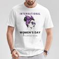 Día Internacional De La 2025 Acelerar La Acción 8 De Marzo Camiseta unisex Regalos divertidos