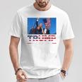 Donald Trump 2024 Sobrevivió A Disparo En Mitin Electoral Camiseta unisex Regalos divertidos