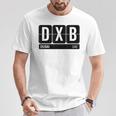 Dxb Dubai Arabic Emirate Travel Souvenir T-Shirt Lustige Geschenke
