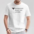 Espresso Martini Lover Statement T-Shirt Lustige Geschenke