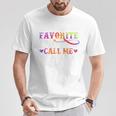My Favorite People Call Me Yaya Mother's Day T-Shirt Unique Gifts