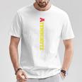 Fire Brigade Respirator Equipment Bearer Back Print T-Shirt Lustige Geschenke