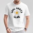 Floral Cool Aunts Club Auntie Again Gray T-Shirt Lustige Geschenke