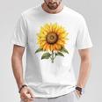 Florist And Sunflower T-Shirt Lustige Geschenke