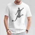 Footballer Football Children's Boys T-Shirt Lustige Geschenke