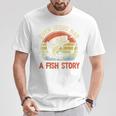 Fishing Dad Even Jesus Had Fish Story Christian T-Shirt Personalized Gifts