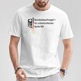 German Federal Commissioner For Uncontrolled Après Ski Holiday T-Shirt Lustige Geschenke