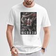 Goddess Snake Greek Mythology Backprint Medusa T-Shirt Lustige Geschenke