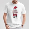 Grandpa Claus Christmas Family Partner Look Santa Claus Long-Sleeved T-Shirt Lustige Geschenke