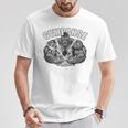 Gympanse Gym Mono Chimpancé Fitness Coach Gym Parte Trasera Camiseta unisex Regalos divertidos