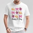 Happy Pi Day Coquette Bow Pie Numbers Math Teacher Science T-Shirt Unique Gifts