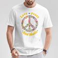 Hippie Acidhead Peace Hippi Hippy Peace T-Shirt Lustige Geschenke