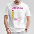 Home-School Mom Homeschooling Mama Mommy Mother Women T-Shirt Unique Gifts