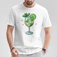 Hugo Spritz Holunder Sommer Sekt Prosecco Team Cocktail T-Shirt Lustige Geschenke