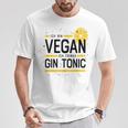 Ich Binegan Ich Trinke Gin Tonic X Lecker Gin T-Shirt Lustige Geschenke