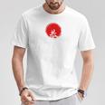 Japan Writing Backprint T-Shirt Lustige Geschenke