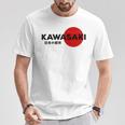 Kawasaki City 80S Retro 90S Japanese Aesthetic Kawasaki T-Shirt Lustige Geschenke