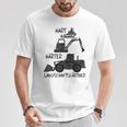 Landscape Gardener Hard Saying Gardener Garden T-Shirt Lustige Geschenke