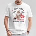 Maine Coon Cadeau Propriétaire Maine Coon Humour Chat Mignon T-Shirt Cadeaux drôles