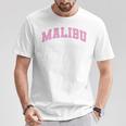 Malibu California Usa College Style T-Shirt Lustige Geschenke