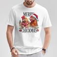 Merry Chickmas Chicken Christmas Jumper Christmas Farmer T-Shirt Lustige Geschenke