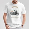 Nacido En 1967 58 Años Cumpleaños Moto Biker Hombre Motero Manga Larga Camiseta unisex Regalos divertidos