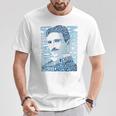 Nikola Tesla Illustration By Glitschika s T-Shirt Lustige Geschenke