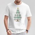 Oh Chemistree Christmas For Chemistry Teacher Chemistree T-Shirt Lustige Geschenke