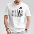 Penguin Pins Bowling T-Shirt Lustige Geschenke