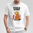 Pizza King Pizza Lovers T-Shirt Lustige Geschenke