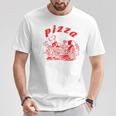 Pizza Liebe Pizzaschachtel Italiano Italien Fun Karton Pizza T-Shirt Lustige Geschenke