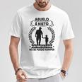 Regalo Para Abuelo Y Nieto Camiseta unisex Regalos divertidos