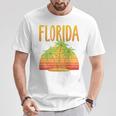 Retro Florida T-Shirt Lustige Geschenke