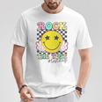 Rock The Test Testing Day Retro Motivational Teacher Student T-Shirt Unique Gifts