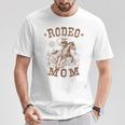 Rodeo Mom Western Cowboy Mommy Family Matching Mother's Day T-Shirt Funny Gifts