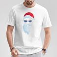 Santa Claus Sunglasses Christmas Santa Claus Long-Sleeved T-Shirt Lustige Geschenke