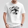 Sink The Rich Gladys Orca Revolutionary Orca Whale Atrás Camiseta unisex Regalos divertidos