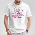 Skihaserl On Tour Apres Ski Bunny Ski Holiday Hut Gaudi T-Shirt Lustige Geschenke