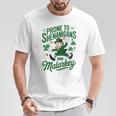 St Patrick Day Prone Shenanigans Malarkey Toddler Boy Irish T-Shirt Personalized Gifts