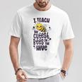 I Teach The Cutest Bees In The Hive Kindergarten Teacher T-Shirt Unique Gifts